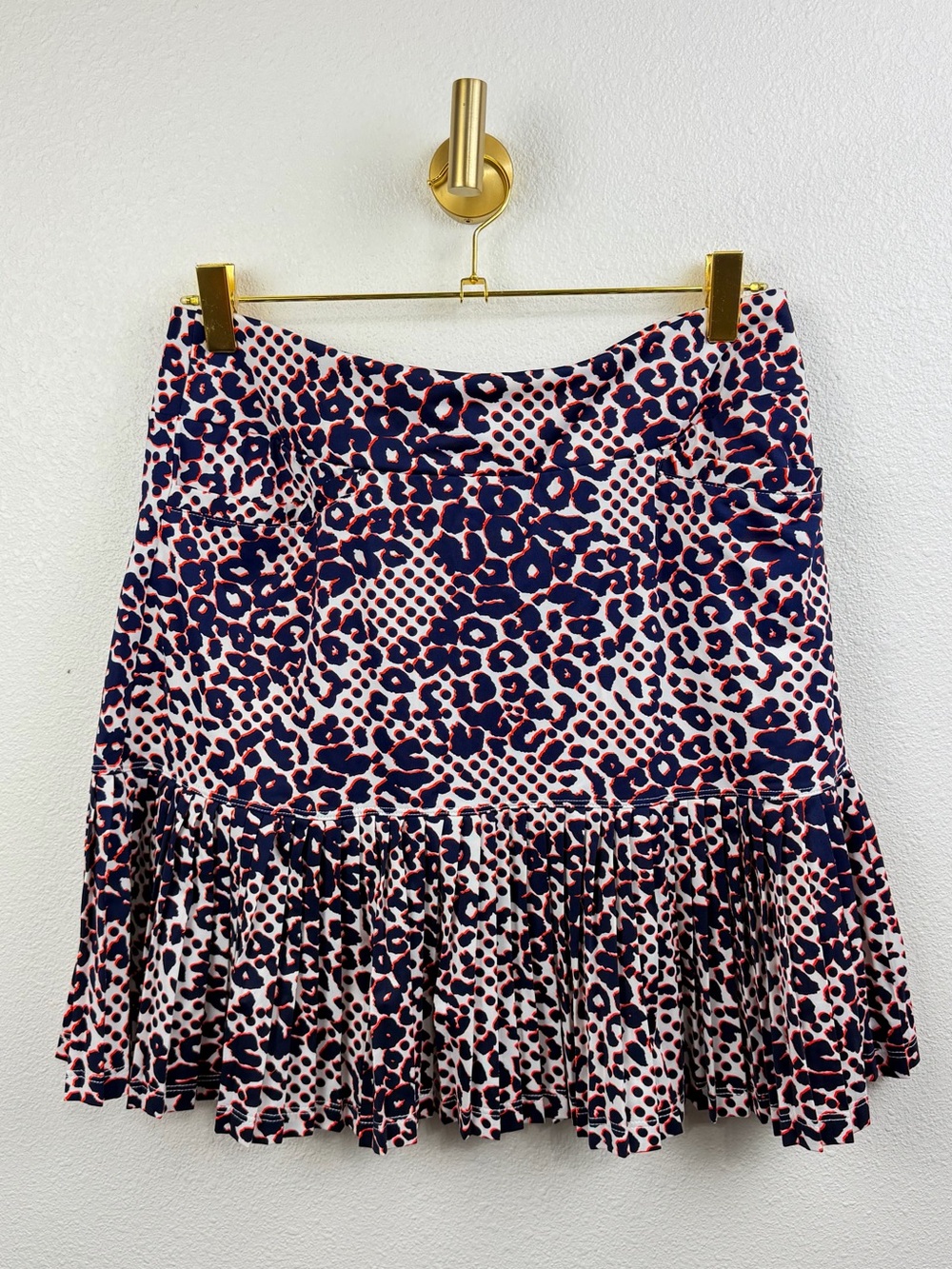 Tail NWT UPF 50 Cheetah Dot Micro Pleats Tennis Golf Skort Size S - Picture 2 of 10